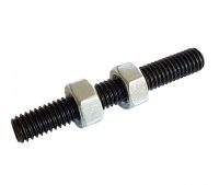 Threaded end with 2 nuts P-06