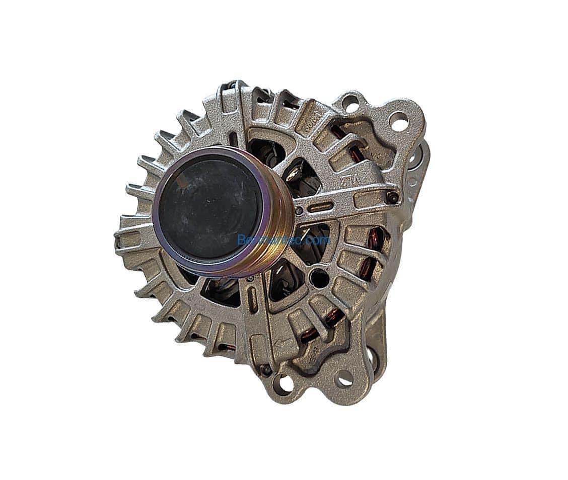 VALEO 439523 Alternatore 75A 14V Per Auto, Puleggia 55,5mm 6 Alette, Rotazione Oraria
